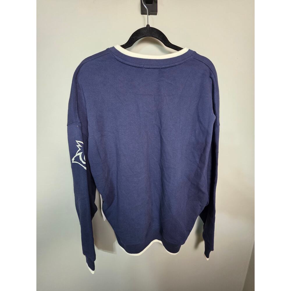 NWT Rice Owls ‘47 Brand Women’s Medium Sweatshirt Atlas Blue Distressed Graphic - Picture 2 of 6